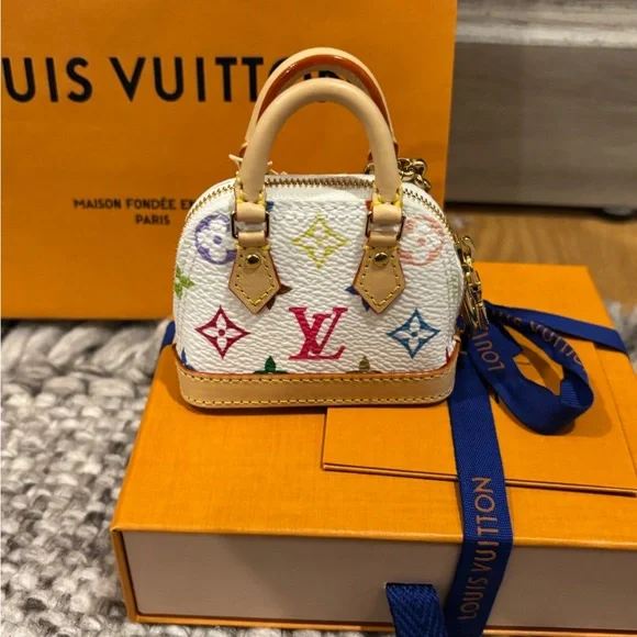 ***SOLD*** Louis Vuitton x Murakami Monogram Multicolor Micro Alma- NWT - Picture 8 of 13